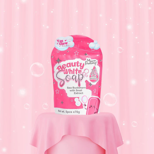 You Glow Babe Beauty White Soap 70g x 5 bars and Shepu Appu Combo
