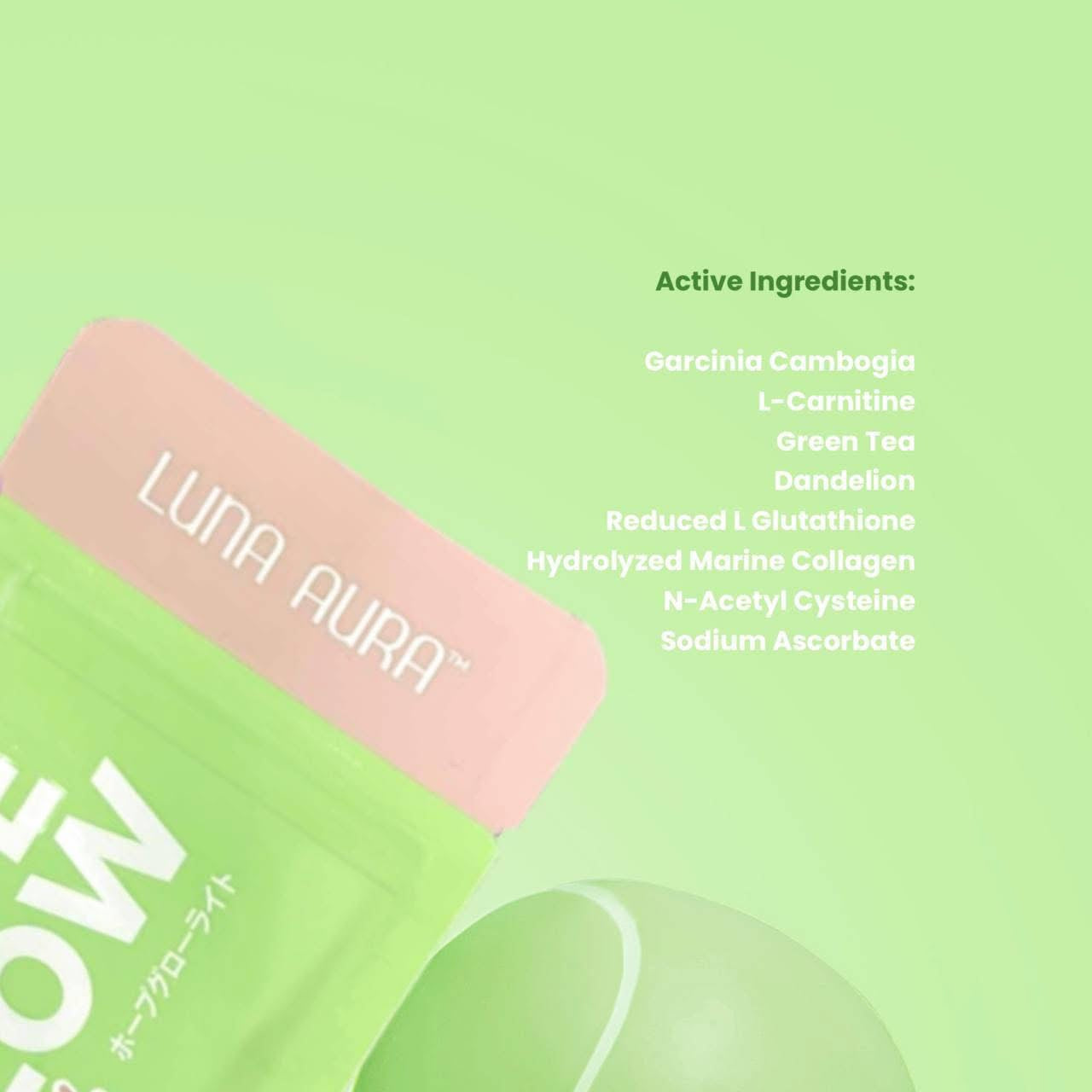 Luna Aura Hope Glow Light 30 capsules