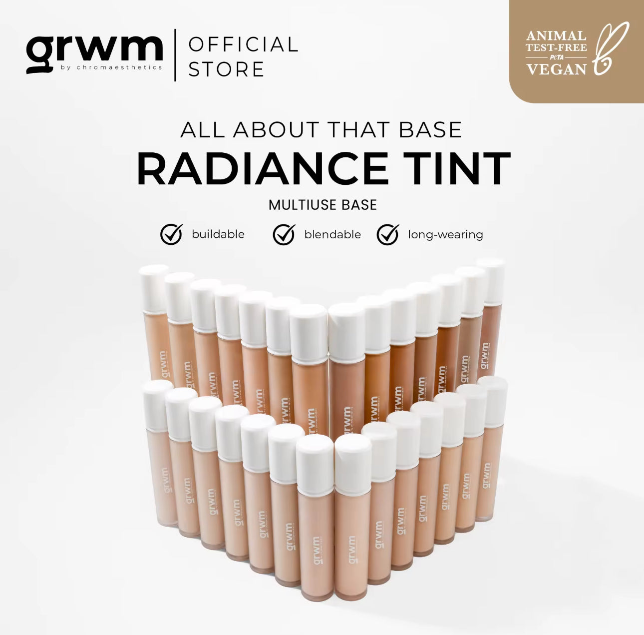 GRWM Cosmetics Radiant Skin Luminous Foundation