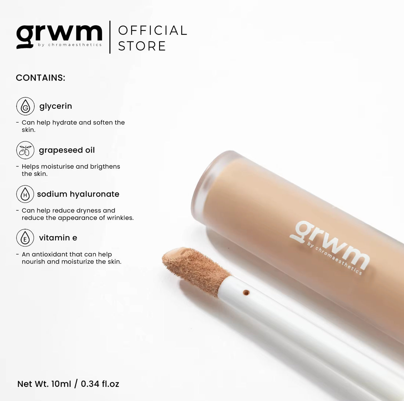 GRWM Cosmetics Radiant Skin Luminous Foundation