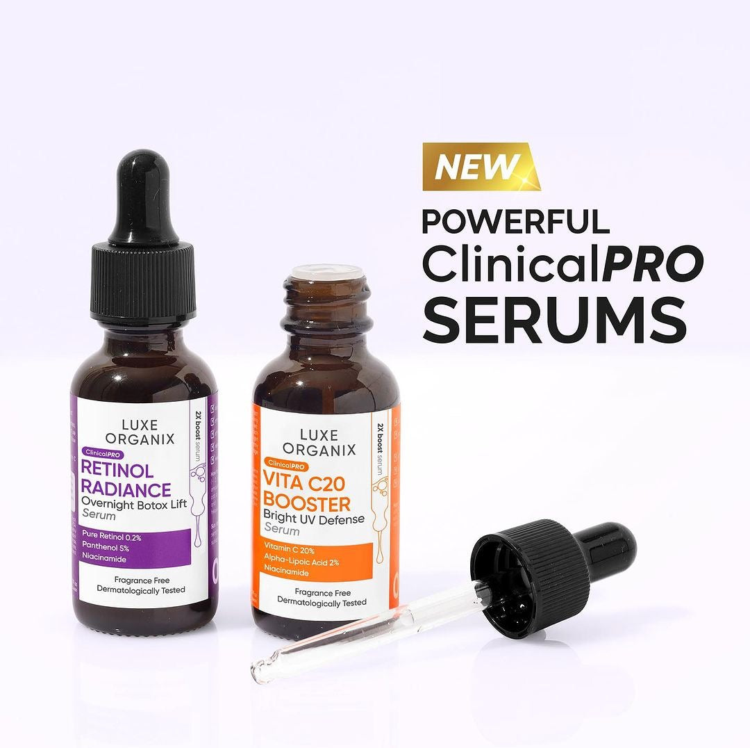 Luxe Organix ClinicalPro Booster Serums