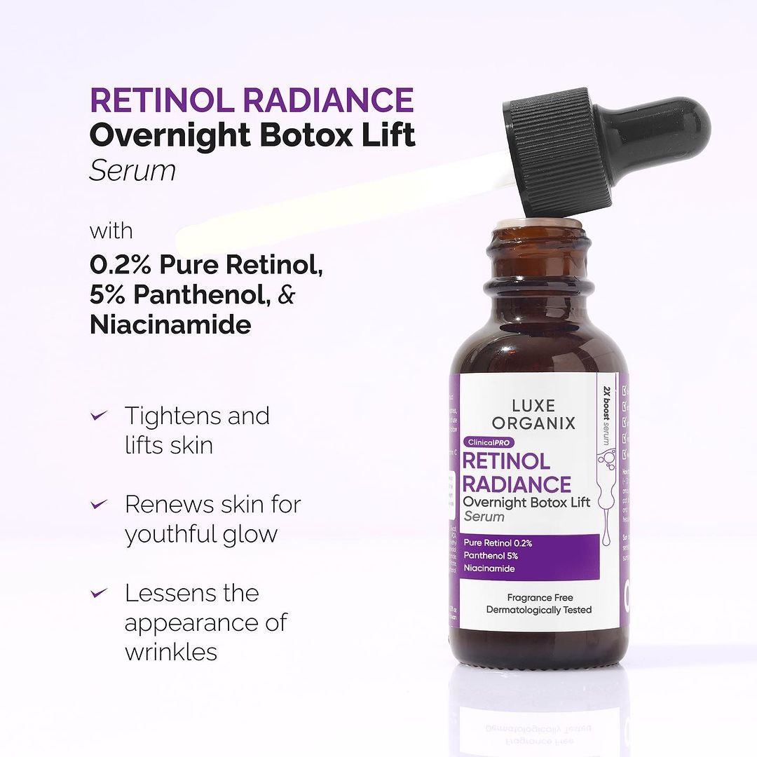 Luxe Organix ClinicalPro Booster Serums