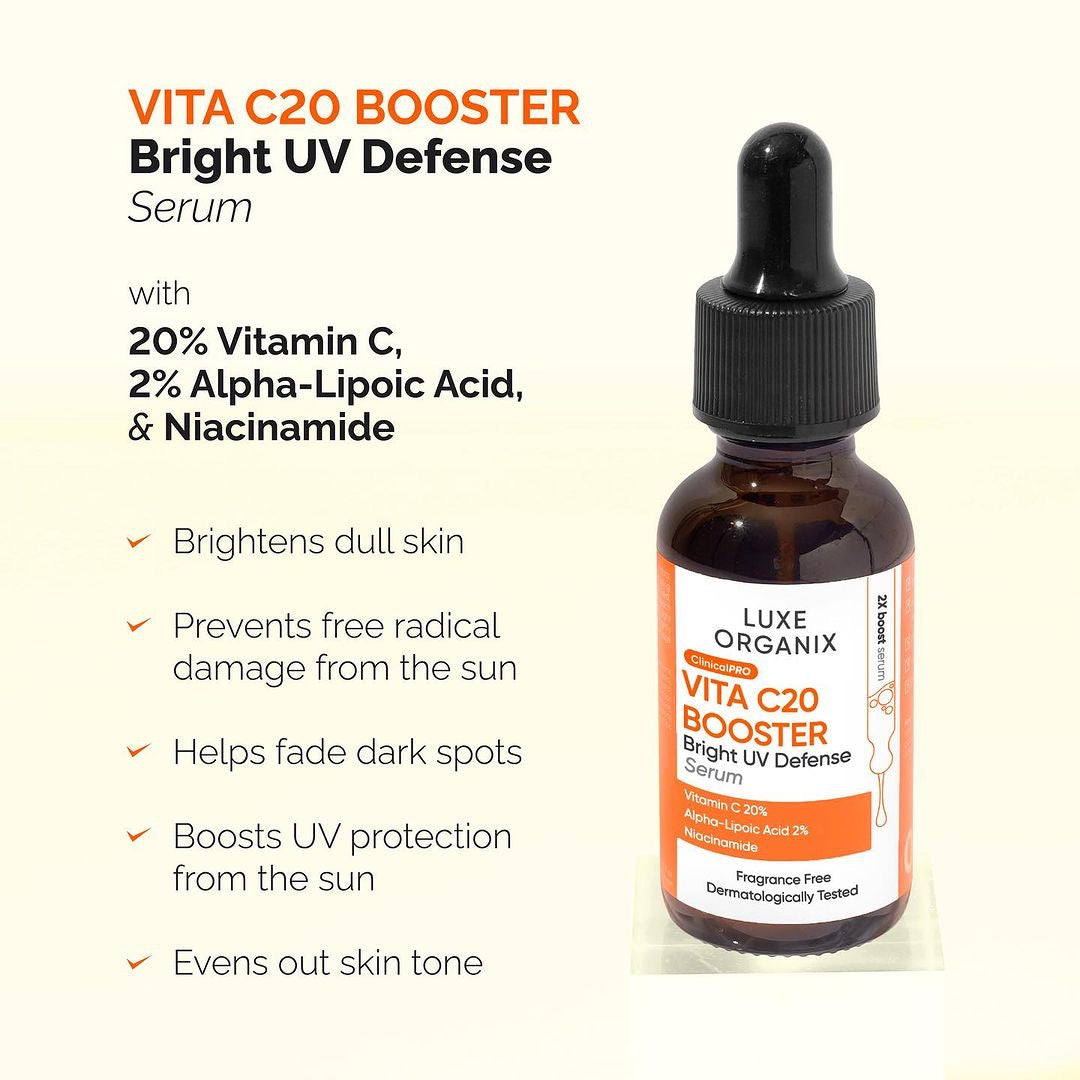 Luxe Organix ClinicalPro Booster Serums