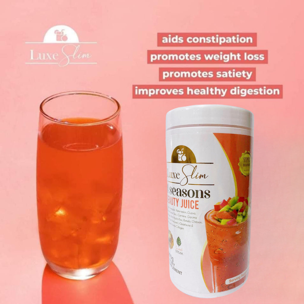 Luxe Slim 500g (Caffe Macchiato, Dark Choco, Melon, 4 Seasons, Matcha) Slimming Drinks