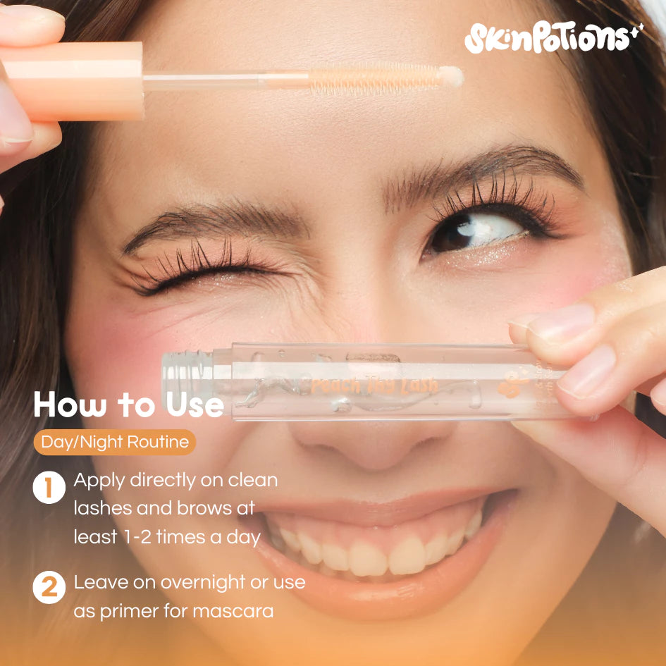 SkinPotions Peach Thy Lash - Lash & Brow Growth Serum