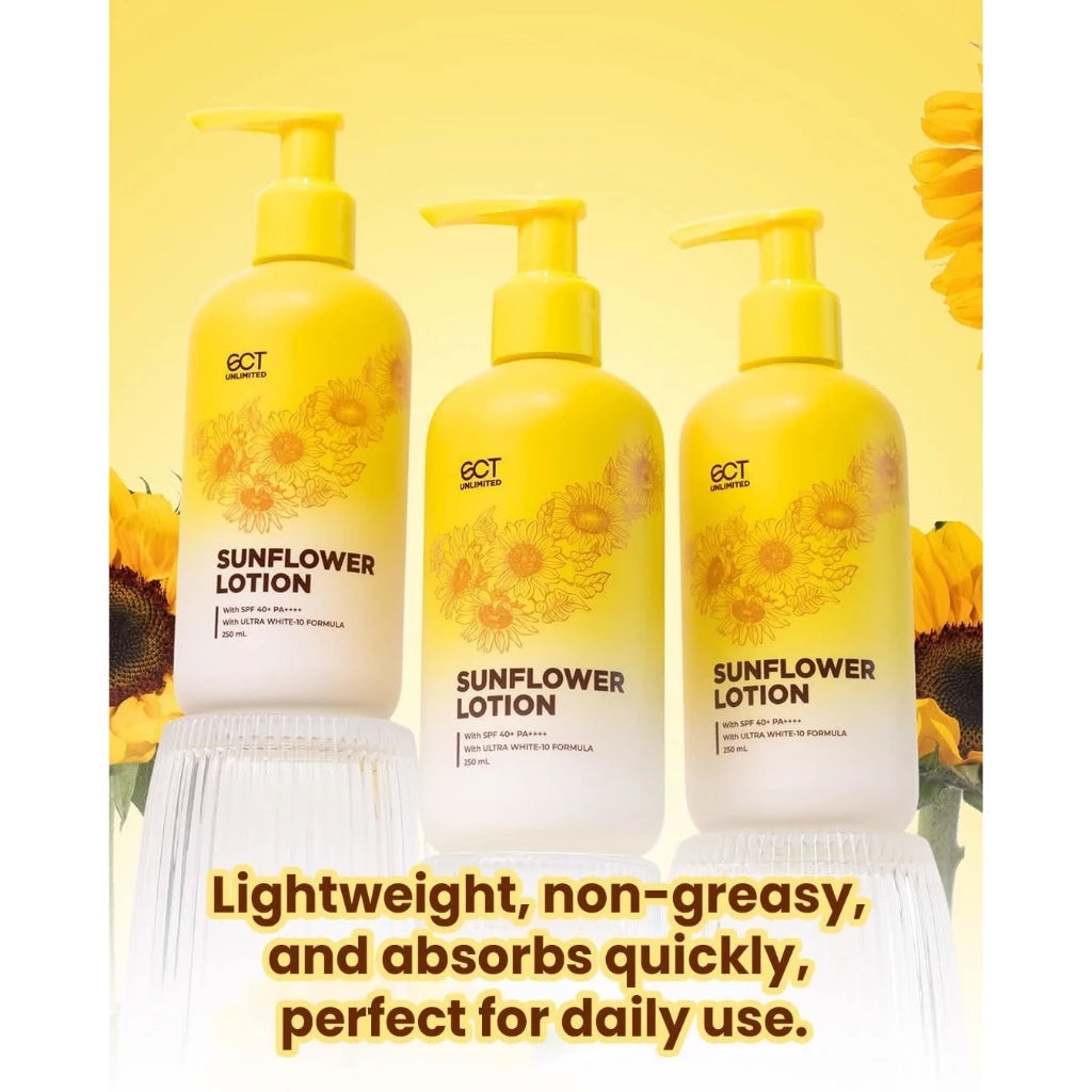 SCT Unlimited Sunflower Lotion | White Blast Shea Bright Lotion