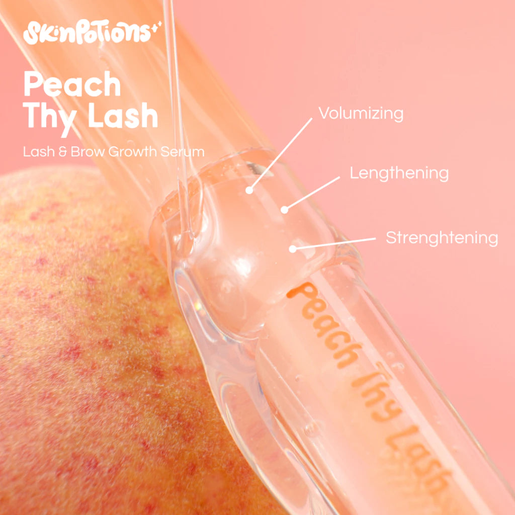 SkinPotions Peach Thy Lash - Lash & Brow Growth Serum