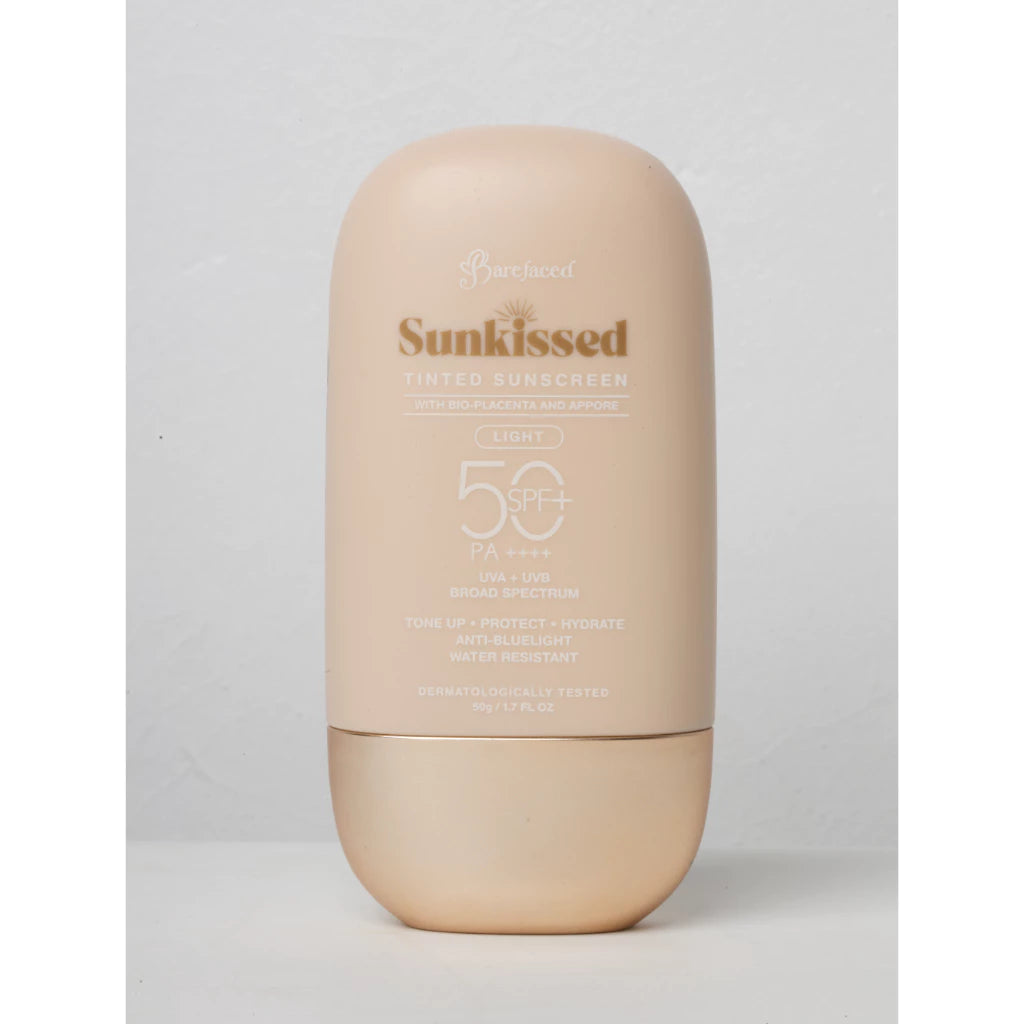Barefaced Sunkissed Illuminating Sunscreen, Tinted, Light Sunscreen