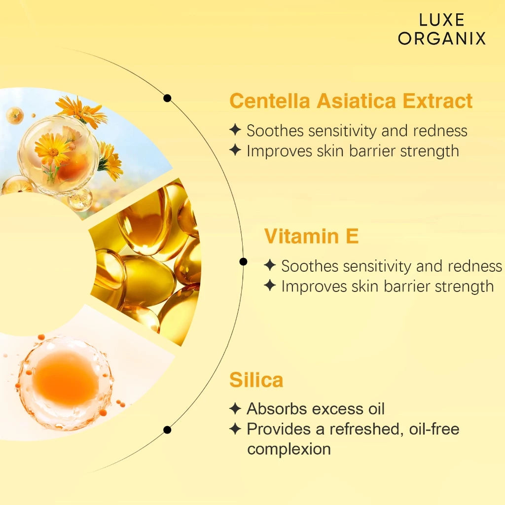 Luxe Organix Zero Shine Invisible Screen Daily Sun Stick 20g