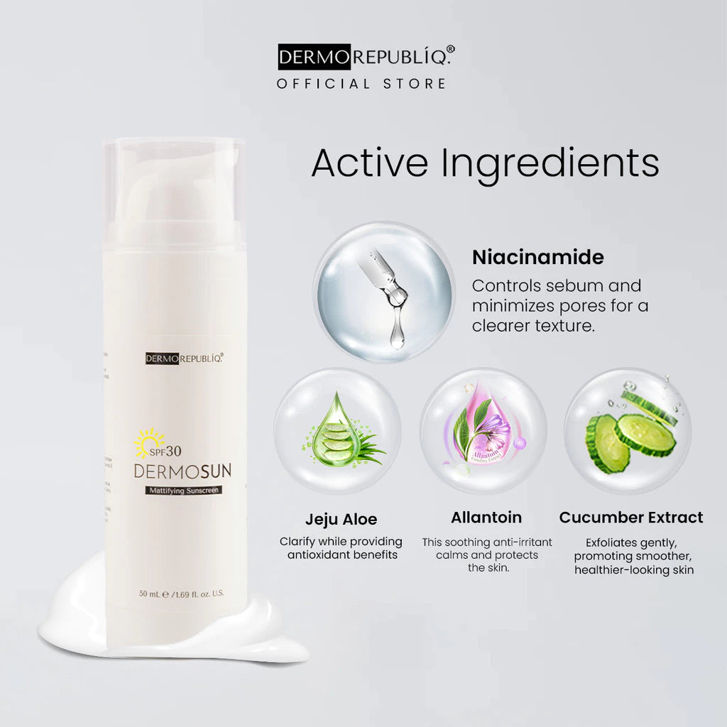 Dermorepubliq DermoSun Mattifying Sunscreen SPF30