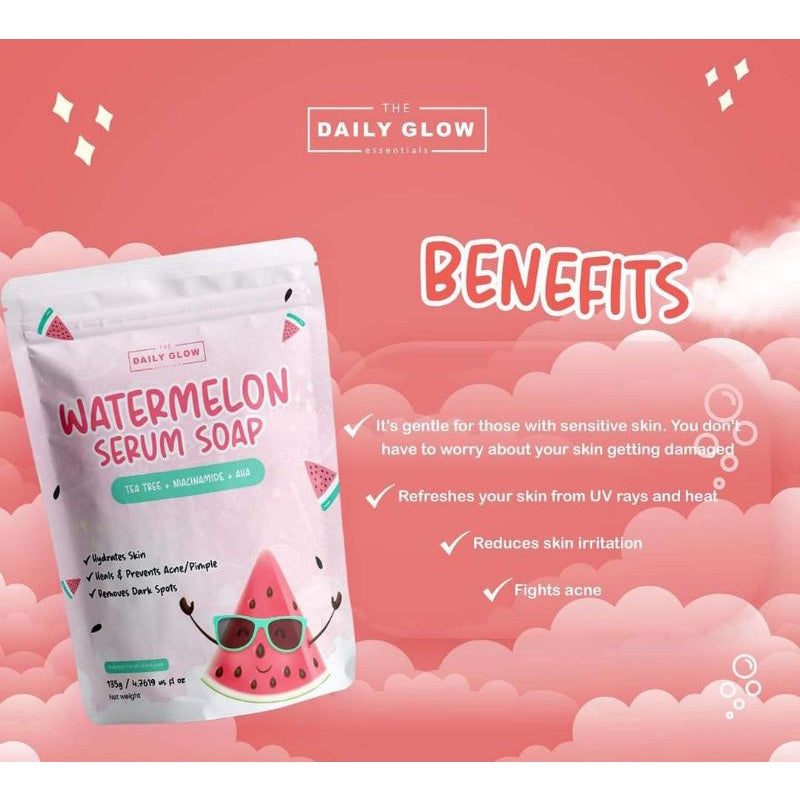 The Daily Glow Watermelon Serum Soap