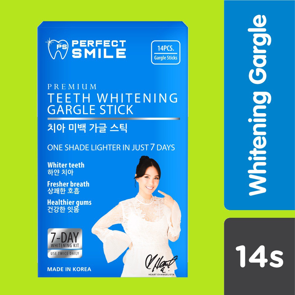 Perfect Smile Teeth Whitening Gargle Stick 14s