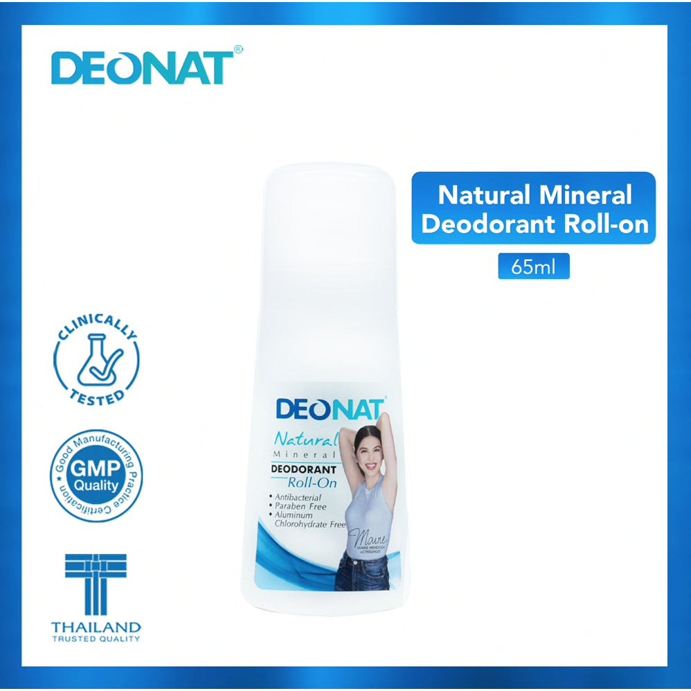 Luxe Organix DEONAT Natural Mineral Deodorant Roll-On 65ml