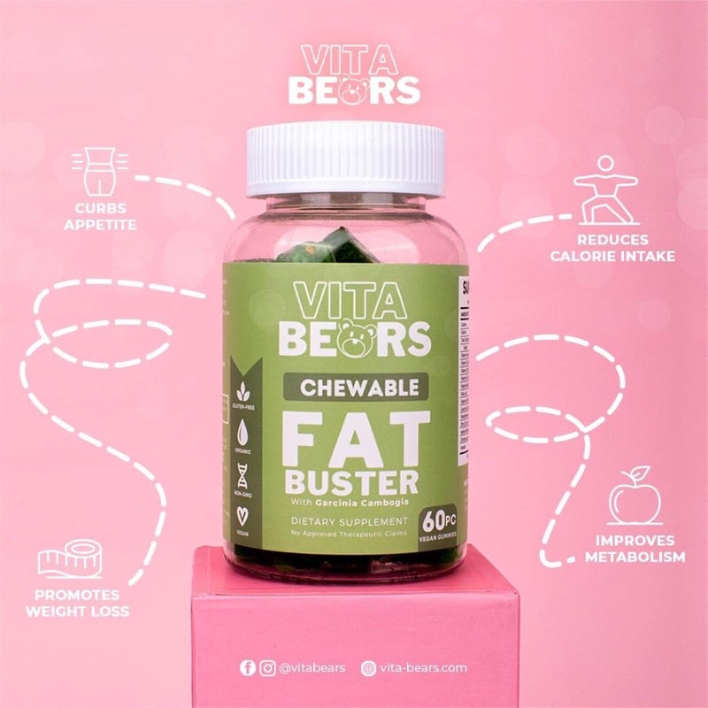 VitaBears Chewable Fat Buster / Crave new packaging
