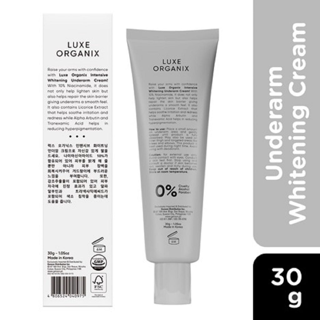 Luxe Organix Intensive Whitening Underarm Cream 40