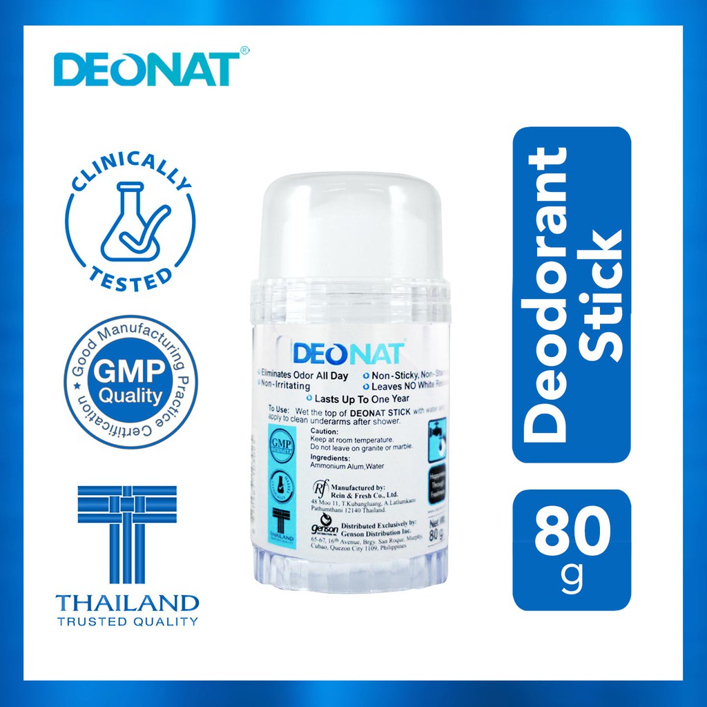 Luxe Organix DEONAT Natural Mineral Stick 80g