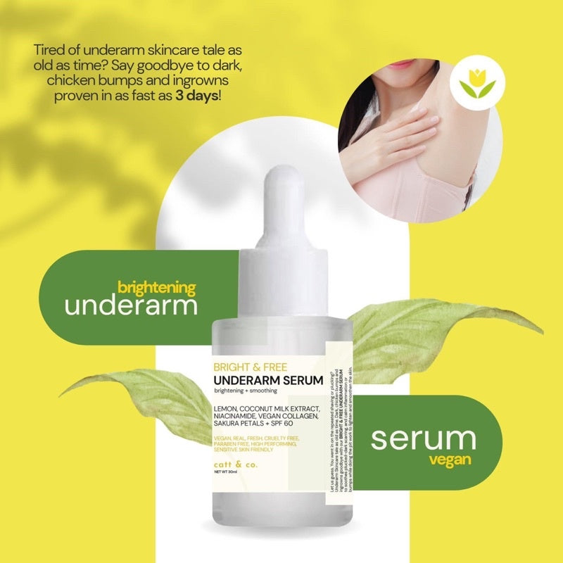 Catt & Co Bright and Free Underarm Serum