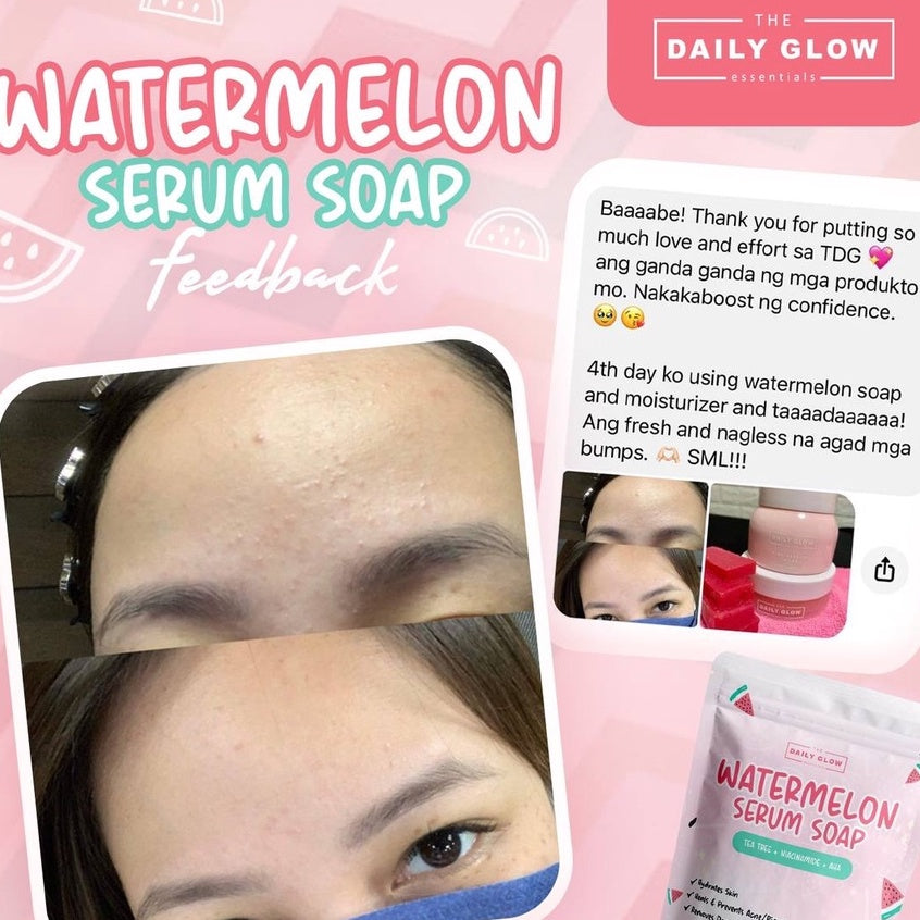 The Daily Glow Watermelon Serum Soap