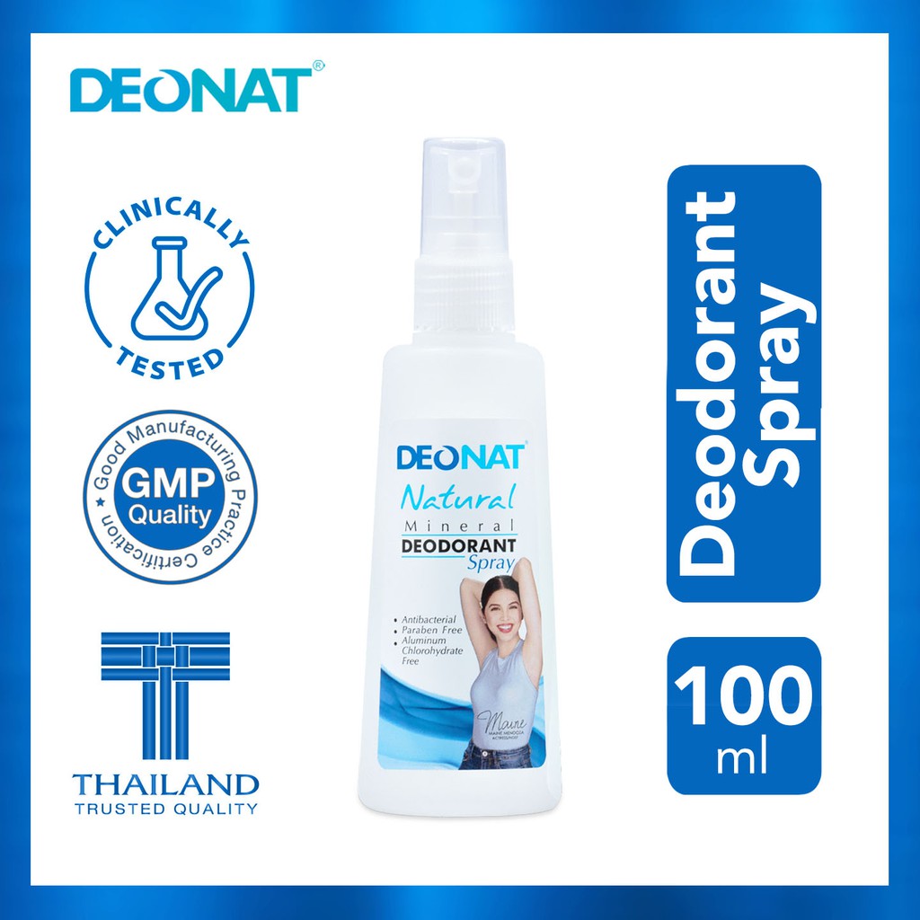 Luxe Organix DEONAT Mineral Natural Deodorant Spray 100ml