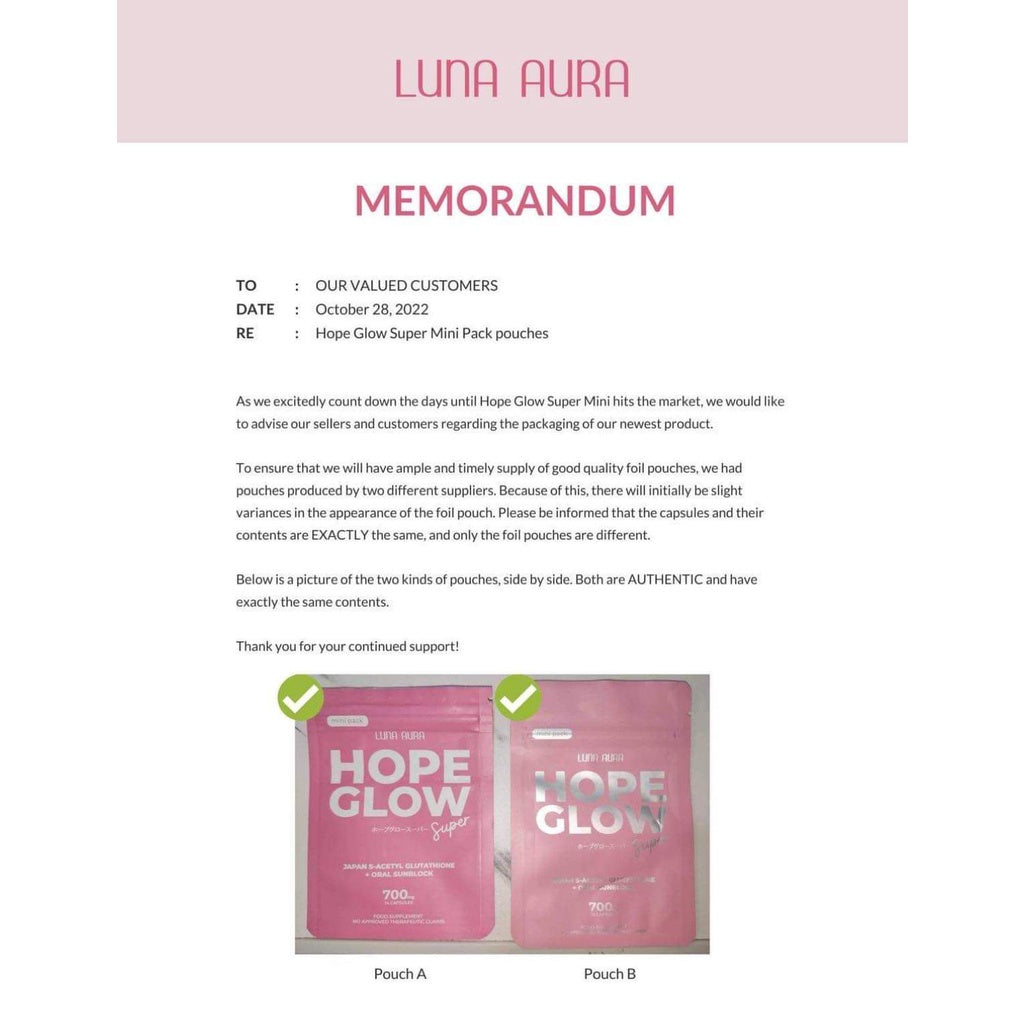 Luna Aura Hope Glow Super