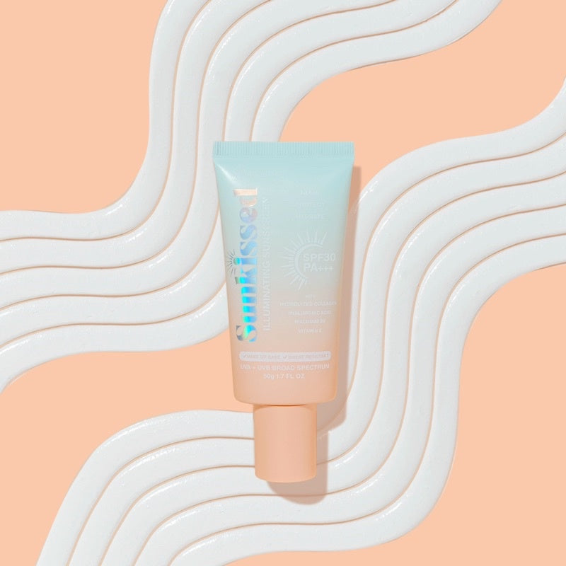 Barefaced Sunkissed Illuminating Sunscreen, Tinted, Light Sunscreen