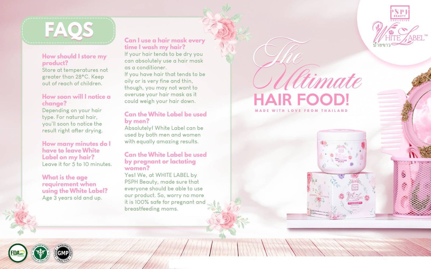 White Label Hair Mask