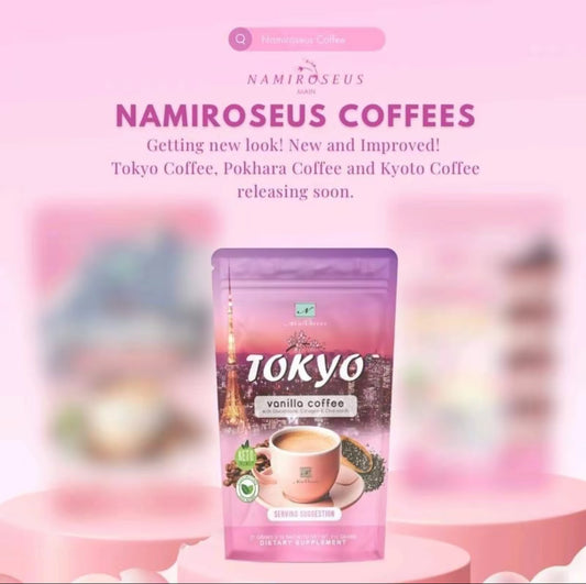 Namiroseus Tokyo Vanilla Coffee - 10 sachets per pouch