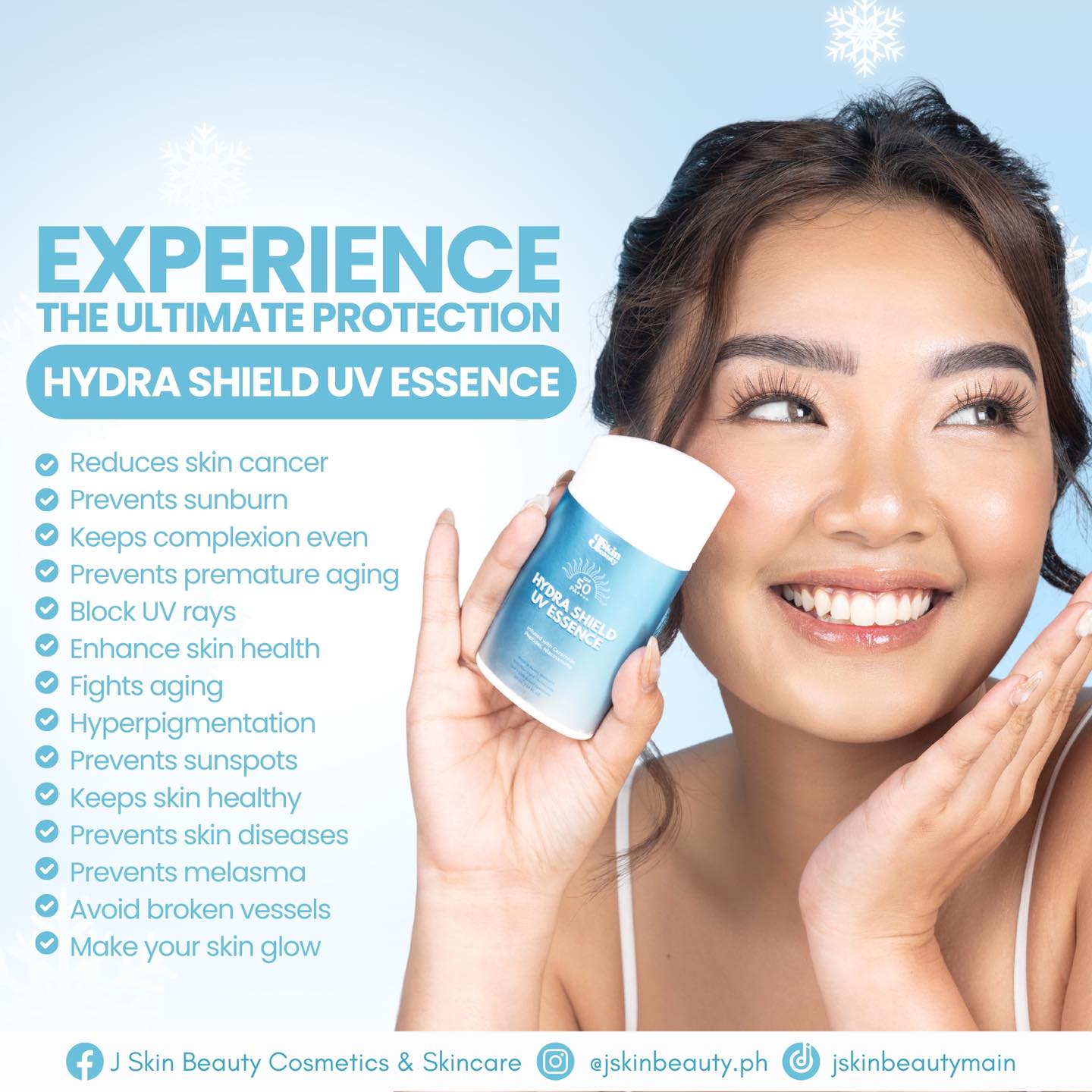 J Skin Hydra Shield UV Essence 50mL