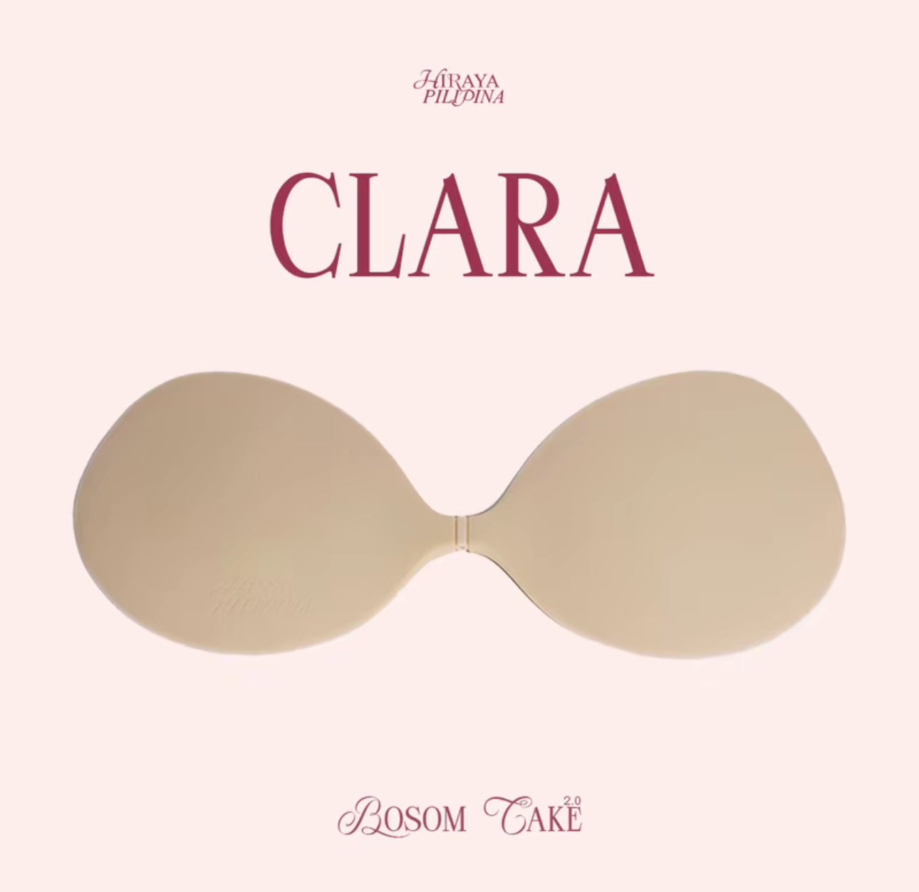 Hiraya Pilipina | BOSOM CAKE 2.0 Push-Up Silicone Bra (Now Reformulated with Stronger Adhesive)