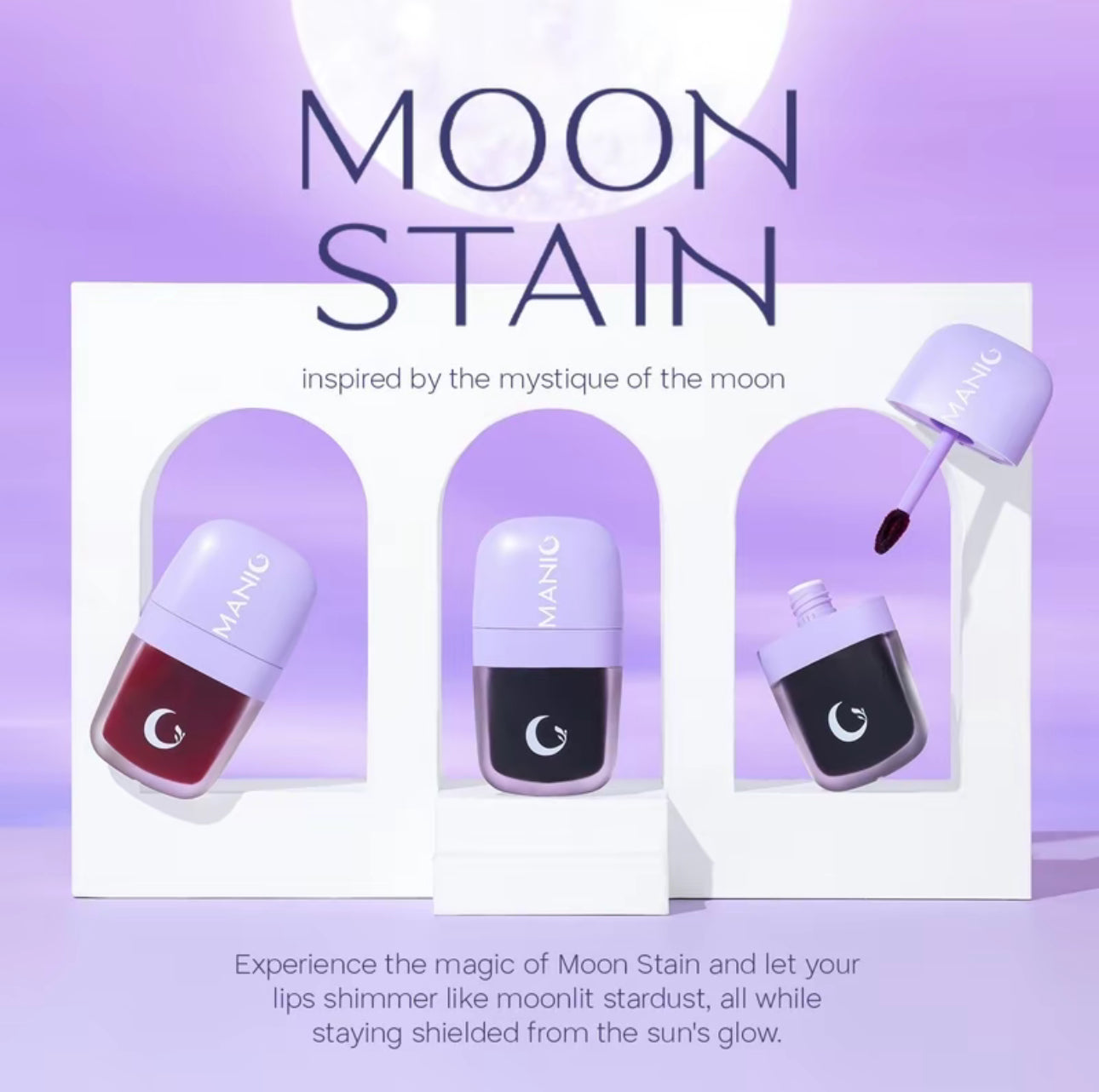 Manic Beauty Moon Stain Lip Tints 5mL