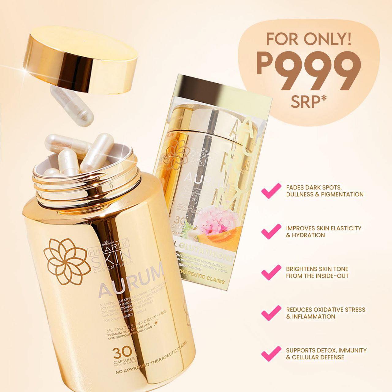 hikari aurum glutathione price philippines Hikari Skin Essentials Aurum Gluta Capsules 30s – Seak Beauty hikari aurum glutathione price philippines Hikari Skin Essentials Aurum Gluta Capsules 30s – Seak Beauty