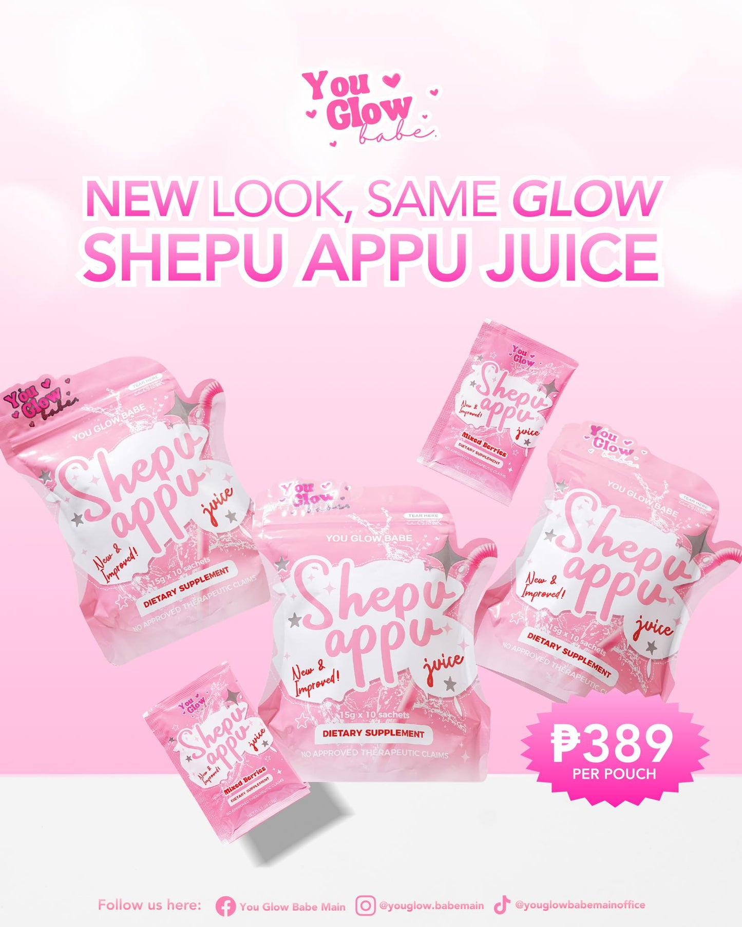 You Glow Babe - Shape Up/Shepu Appu Slimming Juice - new packaging