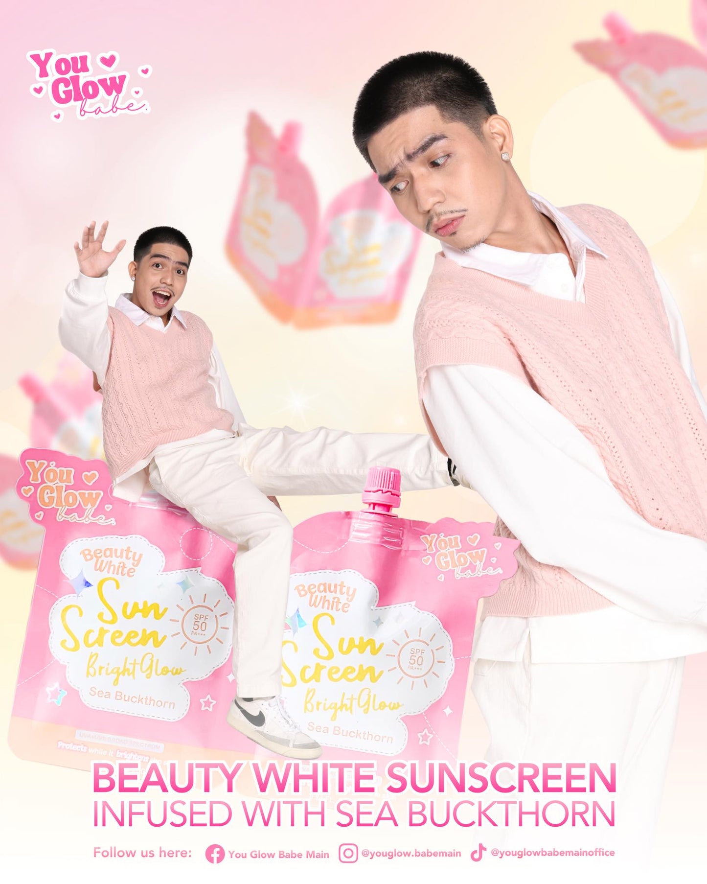 You Glow Babe Beauty White Sunscreen