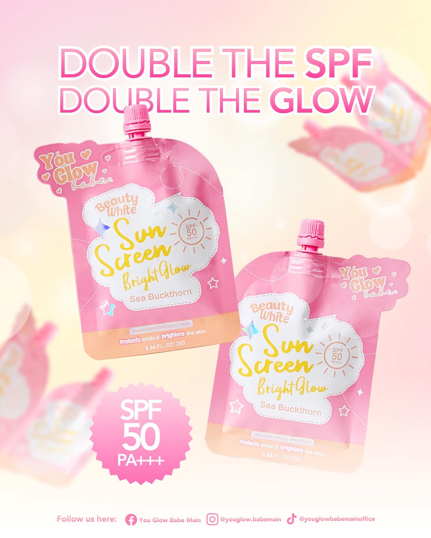 You Glow Babe Beauty White Sunscreen