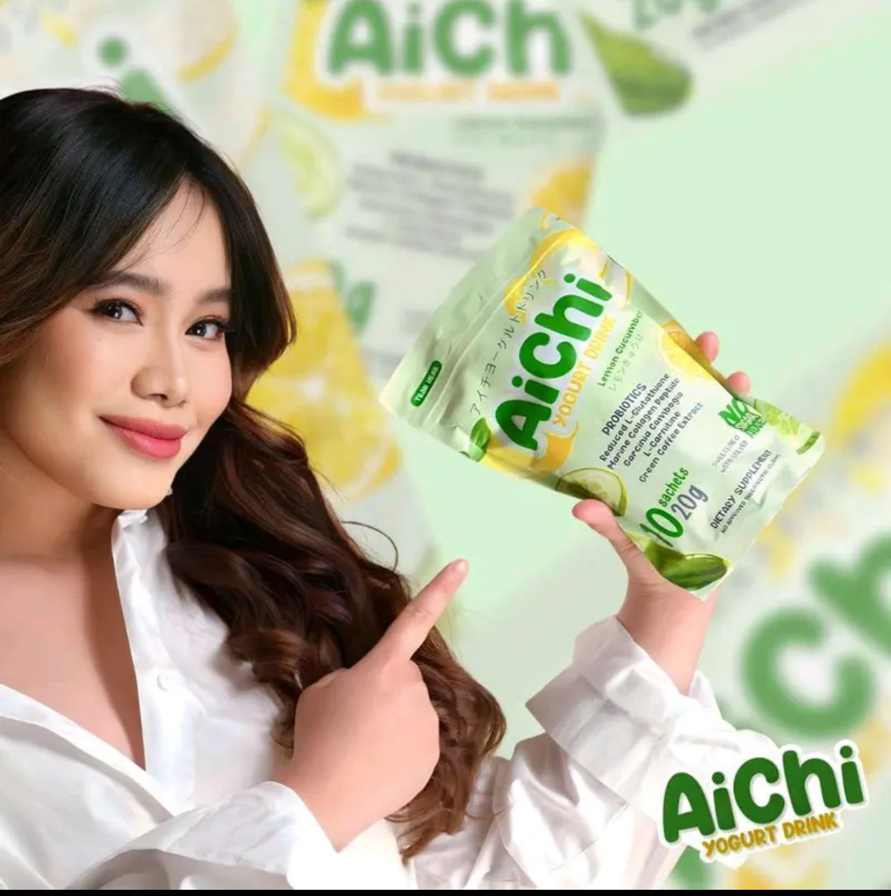 Aichi Lemon Cucumber Yogurt Drink