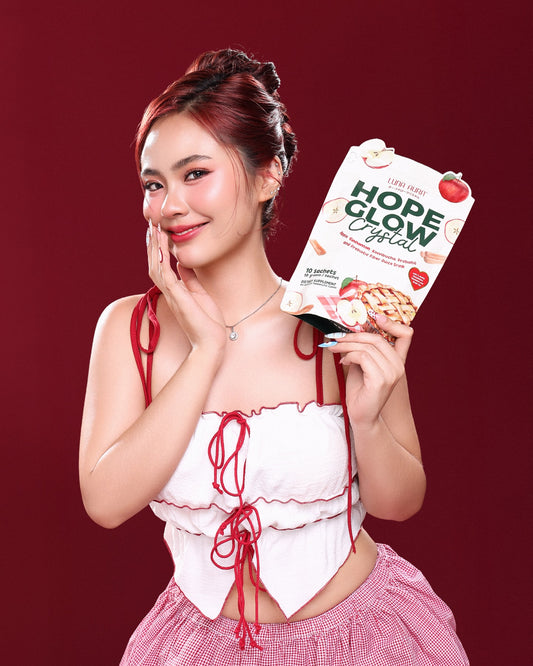 Luna Aura Hope Glow Crystal Apple Cinnamon 10 Sachets per pouch