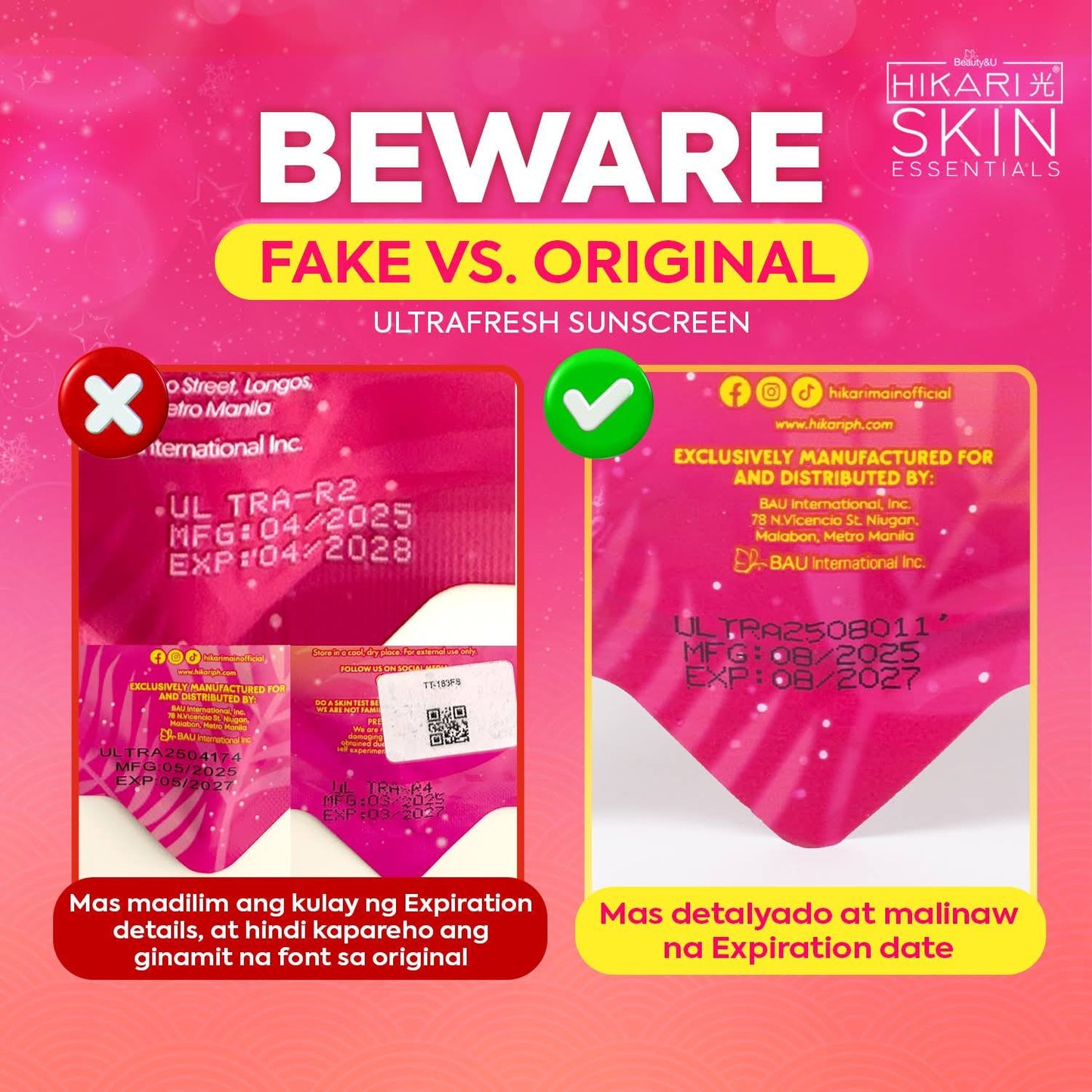 Hikari Ultrafresh Sunscreen SPF 50 PA++++ 50g