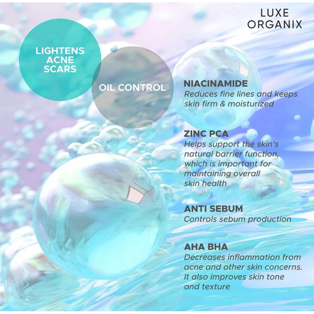 Luxe Organix Miracle Solutions Aha/Bha Emulsion 80mL