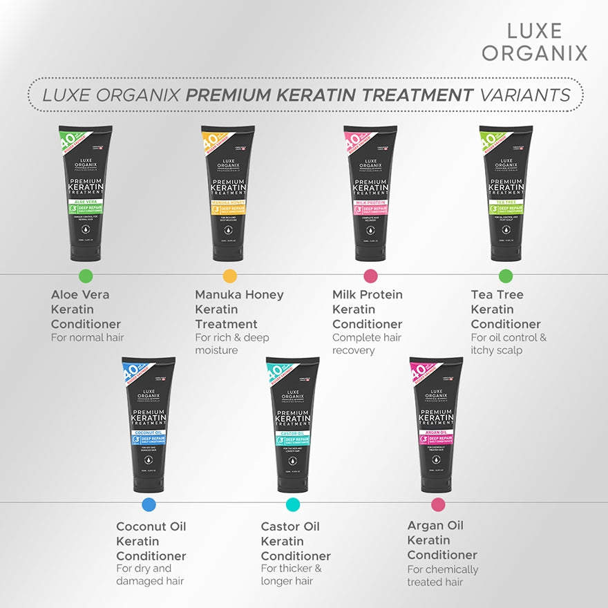 Luxe Organix Premium Keratin Aloe Vera Conditioner 250ml