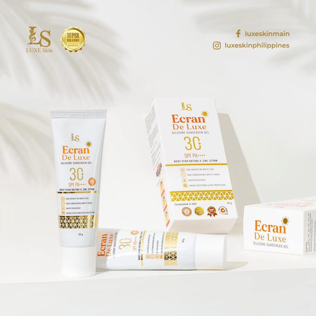 Luxe Skin Ecran De Luxe Sunscreen Gel 50g SPF 30 PA +++