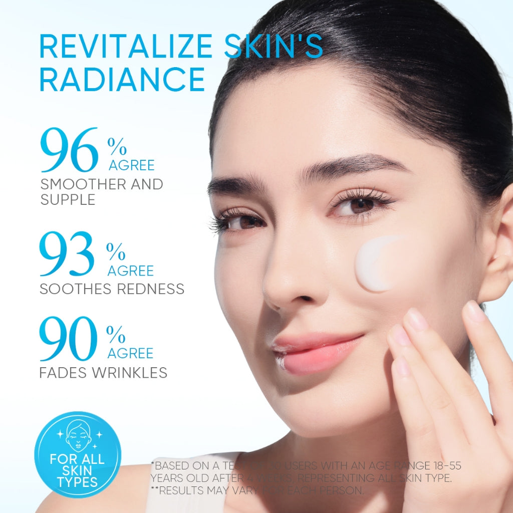 Skintific 5X Ceramide Facial Moisturizer for Oily Skin Care Collagen Niacinamide Acne Cream 30g