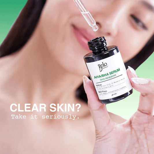 Belo Essentials AHA BHA Skin Renewing Serum 30ml