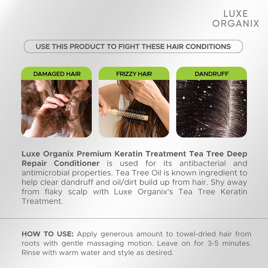 Luxe Organix Premium Keratin Aloe Vera Conditioner 250ml