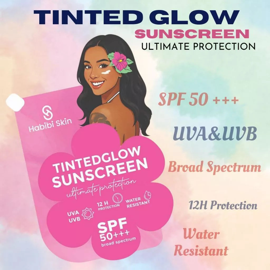 Habibi Tinted Glow Sunscreen Ultimate Protection SPF50+++
