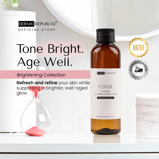 Dermorepubliq TimeDefy 3-O-Ethyl Ascorbic Acid Brightening Toner