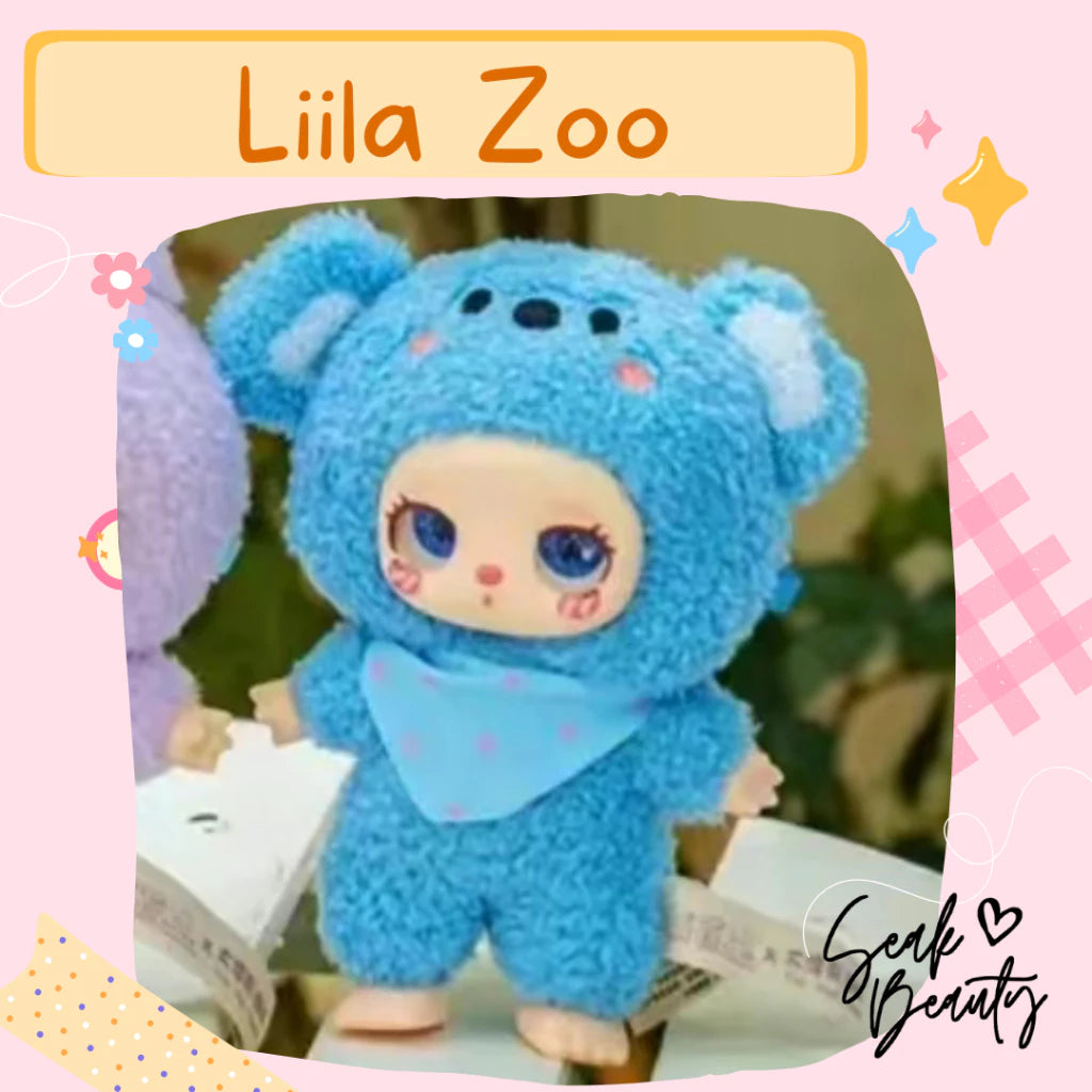 Liila Zoo Plush Toy 6 Characters to choose from