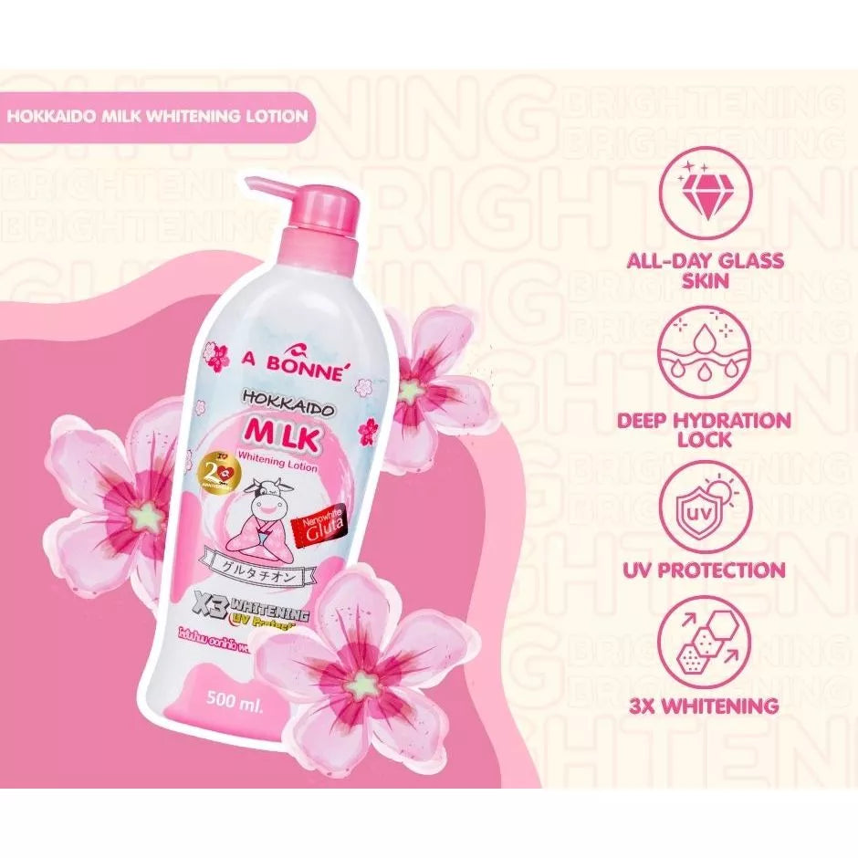 Abonne Whitening Milk Lotion from Thailand 500ML