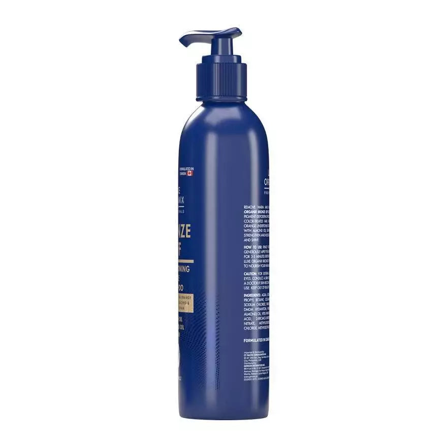 Luxe Organix Bronze Off Blue Color Toning Shampoo with Keratin 270ml