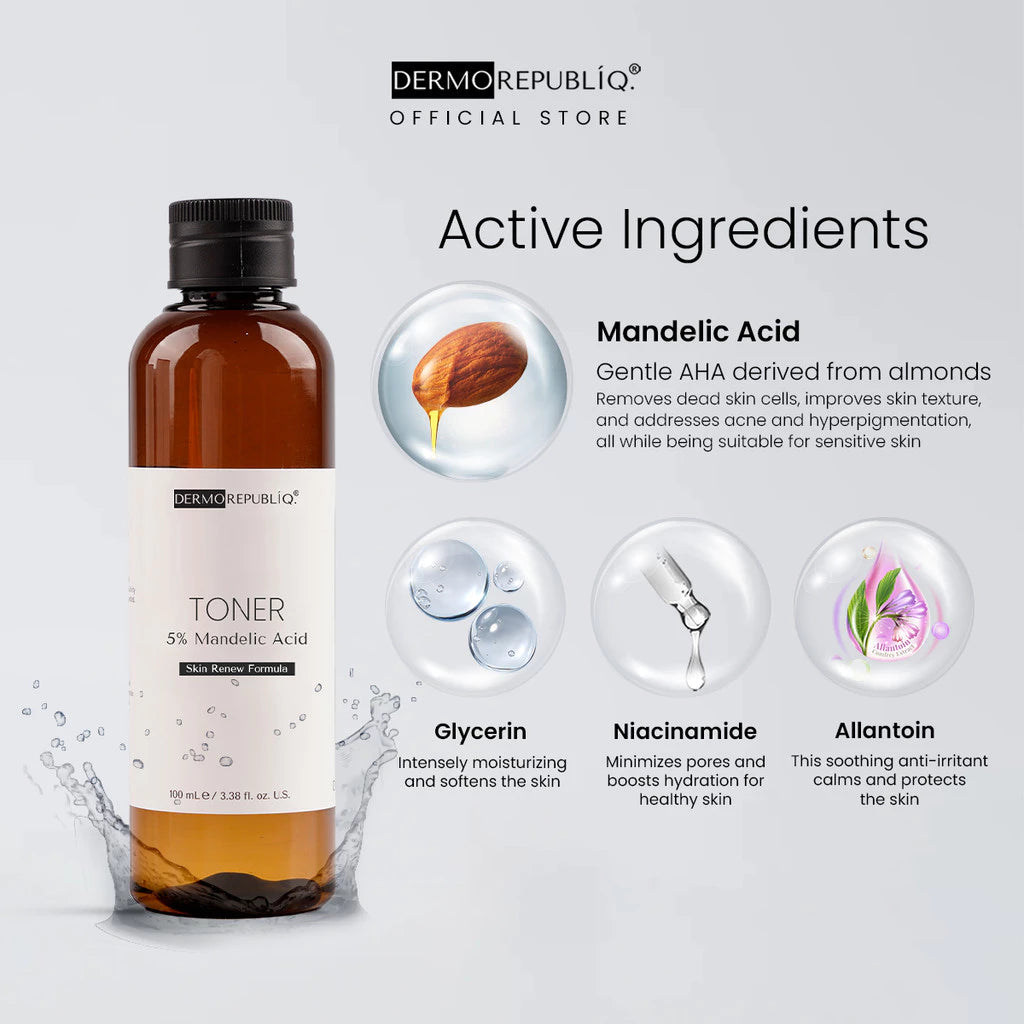 Dermorepubliq Skin Renew 5% Mandelic Acid Toner