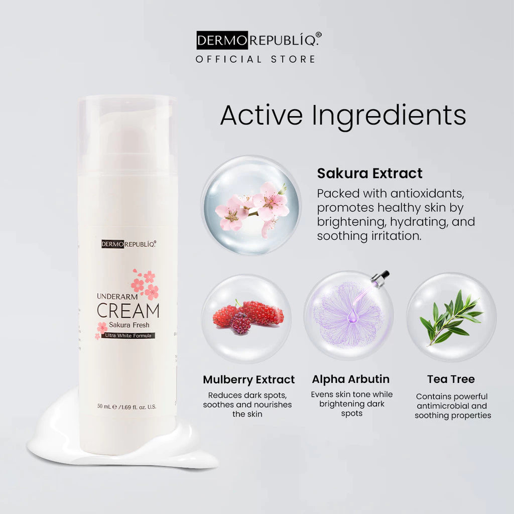 Dermorepubliq Sakura Fresh Ultra White Underarm Cream